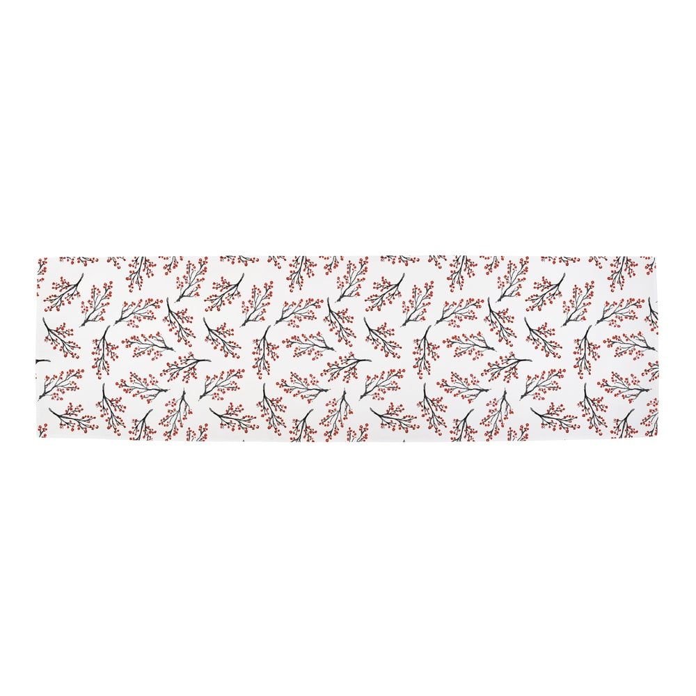 Świąteczny bawełniany bieżnik 140x40 cm Rowan Berries – Butter Kings