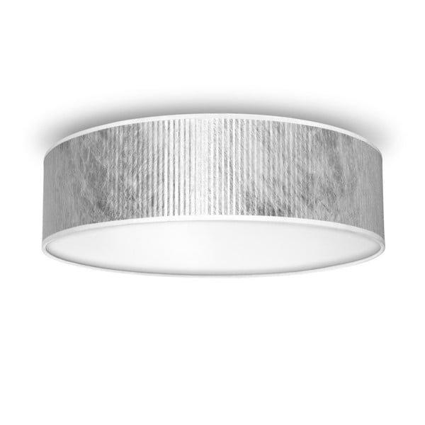 Lampa sufitowa w kolorze srebra Bulb Attack Tres, ⌀ 40 cm