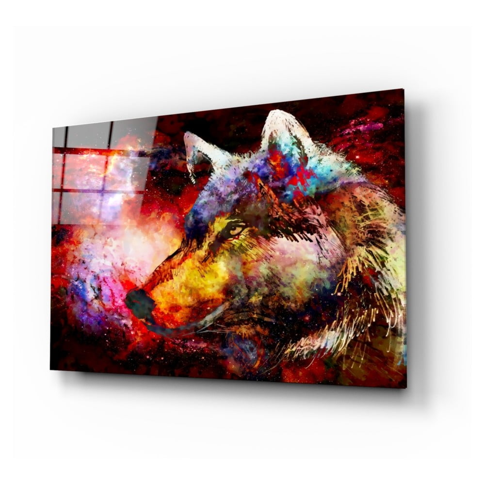 Szklany obraz Insigne Wolf
