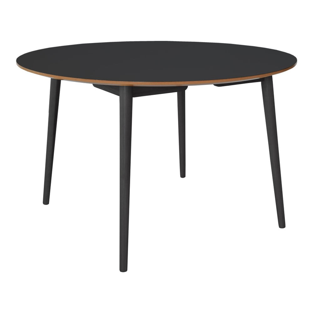 Czarny stół rozkładany RGE Perstorp