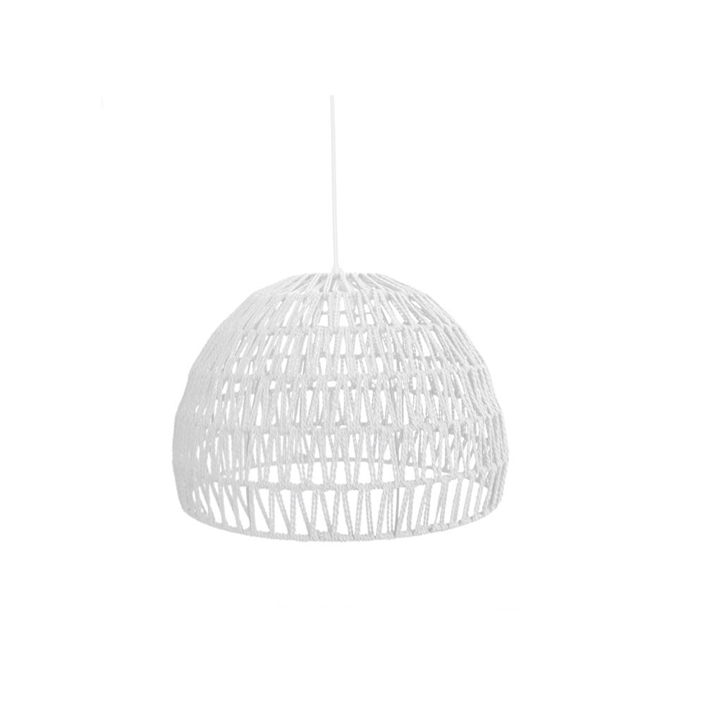 Biała lampa wisząca LABEL51 Rope, ⌀ 50 cm