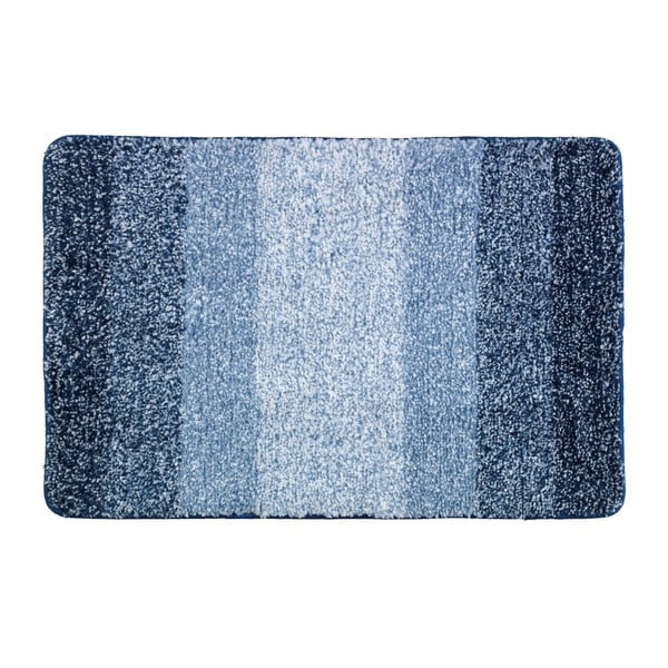 Niebieski dywanik łazienkowy Wenko Luso, 60x90 cm
