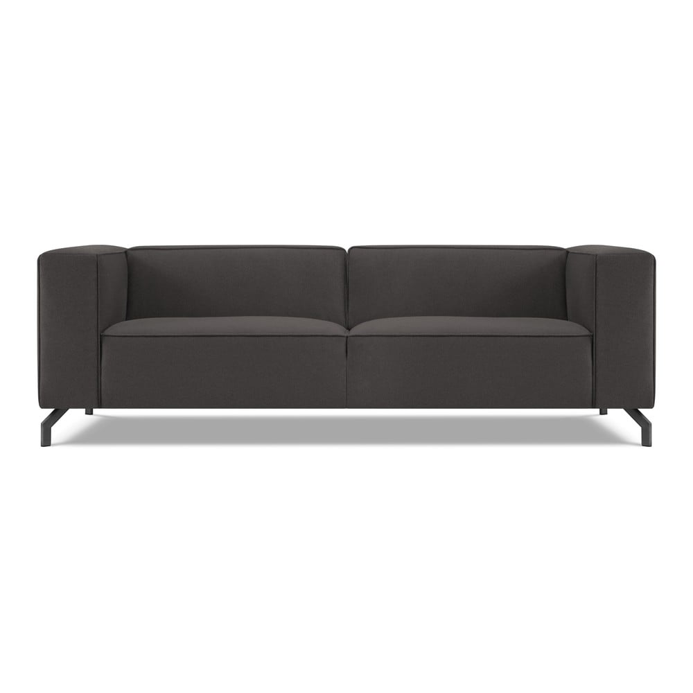 Czarna sofa Windsor & Co Sofas Ophelia, 230x95 cm