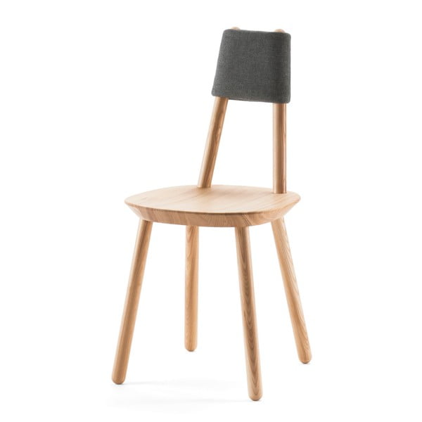 Naturalne krzesło z litego drewna EMKO Naïve