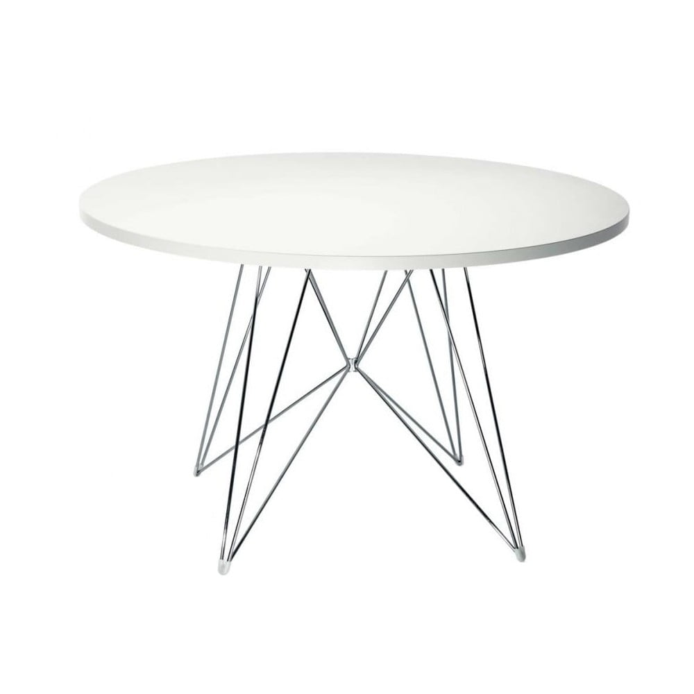 Biały stół Magis Bella, ø 120 cm