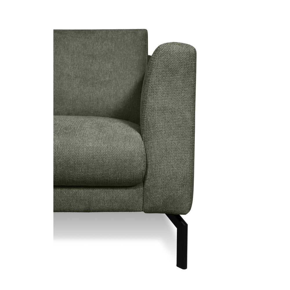 Ciemnozielona sofa 216 cm Gomero – Scandic