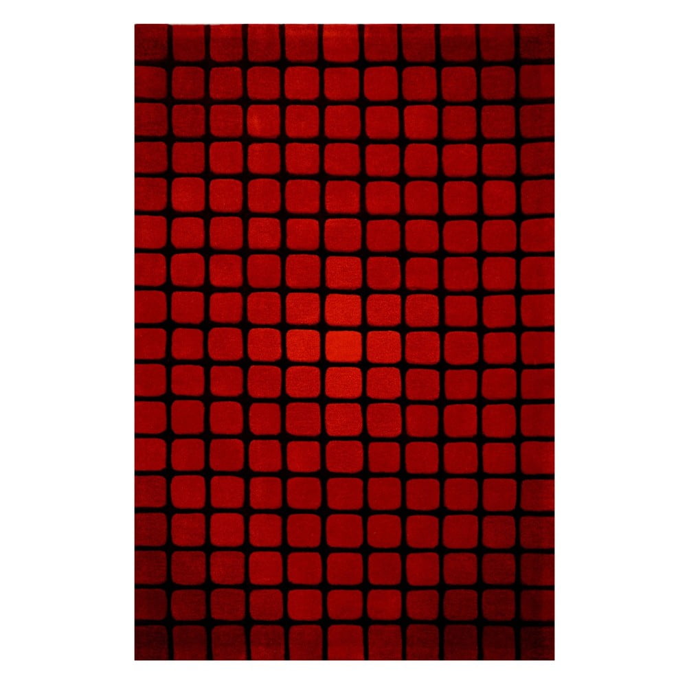 Dywan Casablanca Square 120x180 cm, czerwony