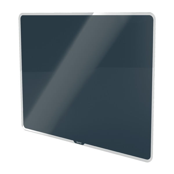 Szara szklana tablica magnetyczna Leitz Cosy, 60x40 cm
