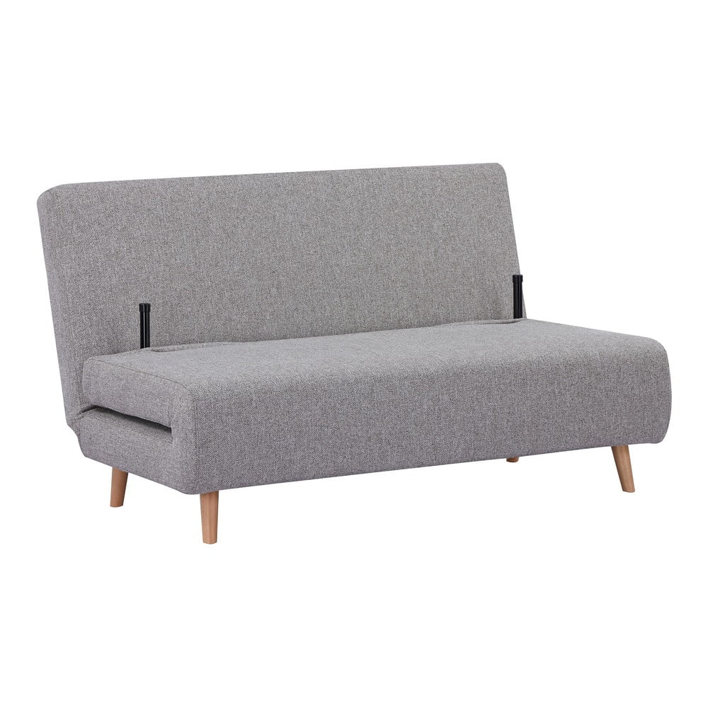 Szara rozkładana sofa 140 cm Marlow – House Nordic