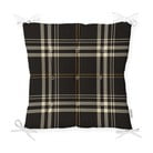Poduszka na krzesło Minimalist Cushion Covers Flannel Black, 40x40 cm