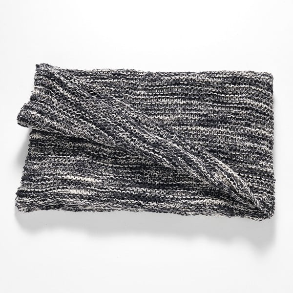Szary bawełniany koc Tomasucci Blend, 70x130 cm