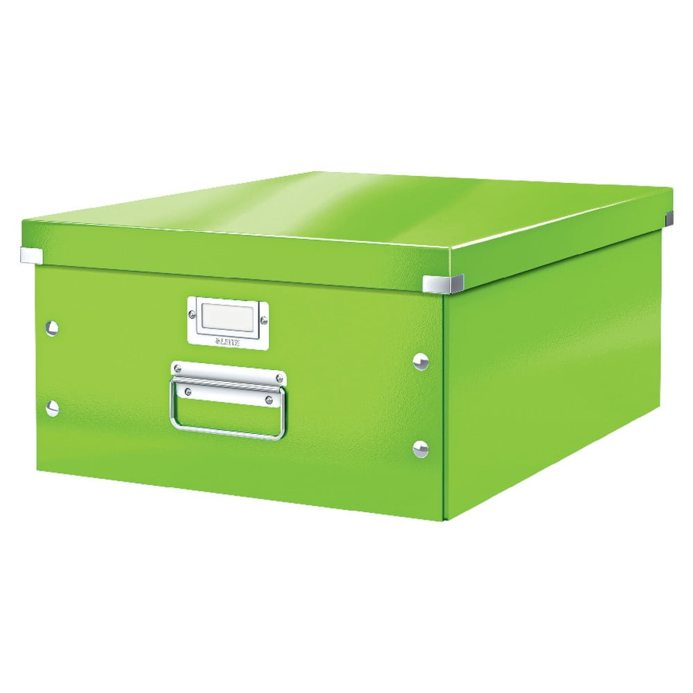 Zielone pudełko do przechowywania Leitz Universal, dł. 48 cm