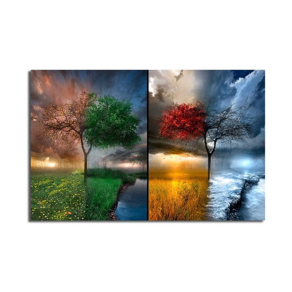 Obraz na płótnie Seasons, 70x45 cm