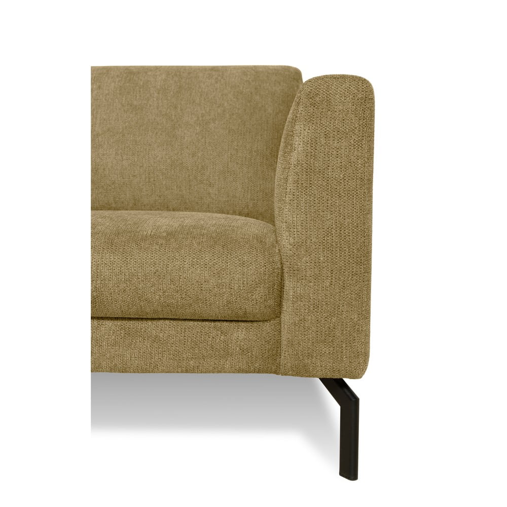 Musztardowa sofa 165 cm Gomero – Scandic