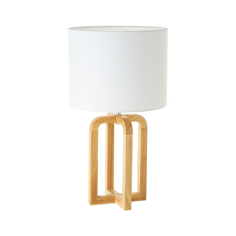 Zdjęcia - Nóż stołowy Casa Lampa z drewna dębowego  Selección naturalny,biały 