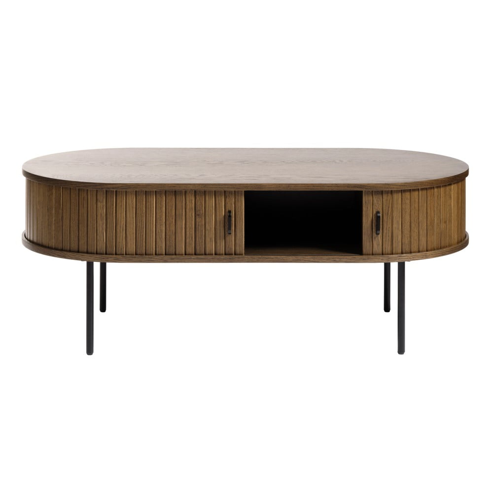 Stolik w dekorze dębu 60x120 cm Nola – Unique Furniture