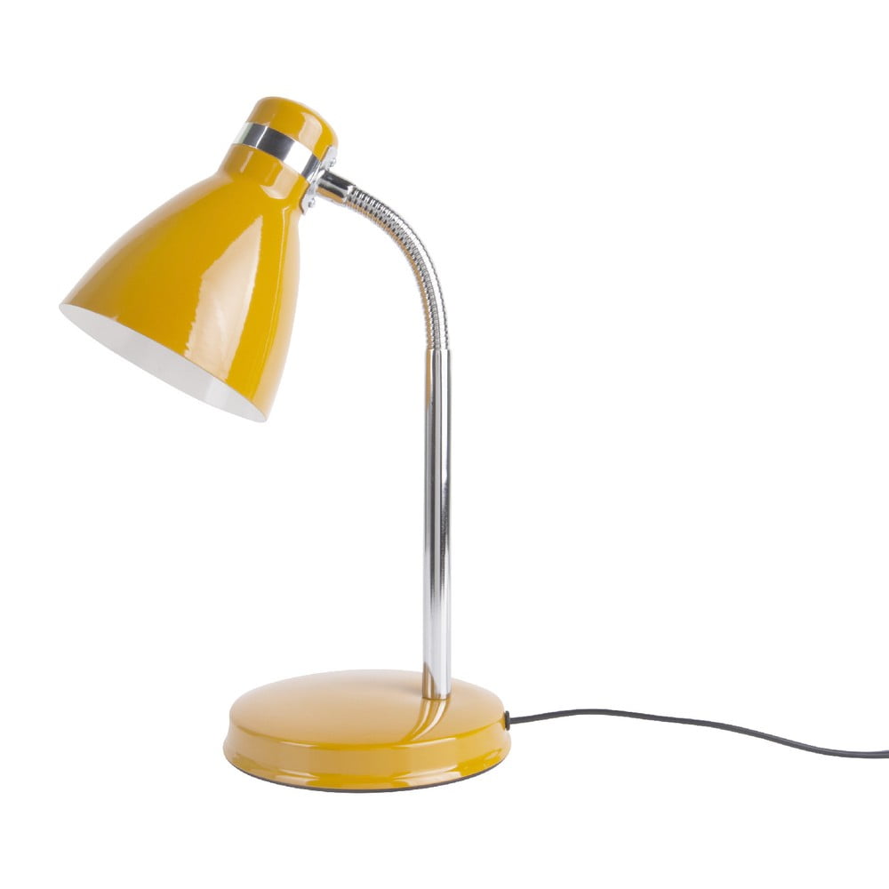Żółta lampa stołowa Leitmotiv Study
