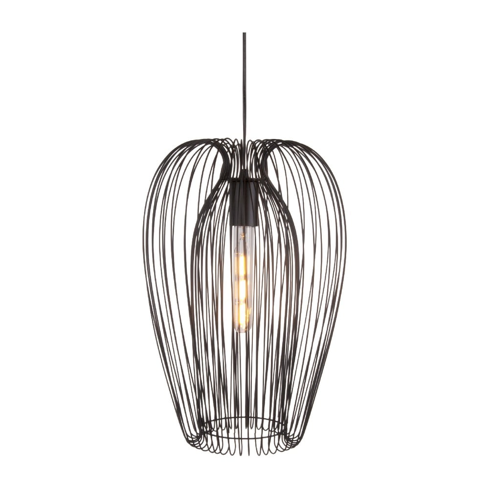Czarna lampa sufitowa Leitmotiv Lucid Large