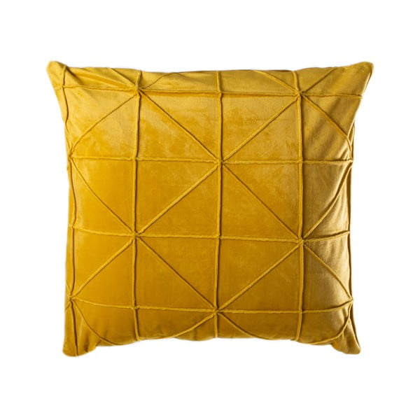 Żółta poduszka JAHU Amy, 45x45 cm