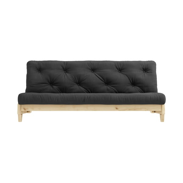 Sofa rozkładana Karup Design Fresh Natural Clear/Dark Grey
