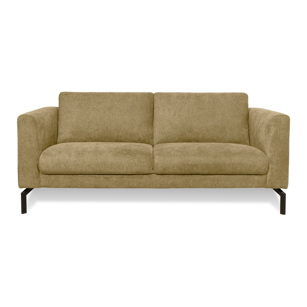 Musztardowa sofa 165 cm Gomero – Scandic