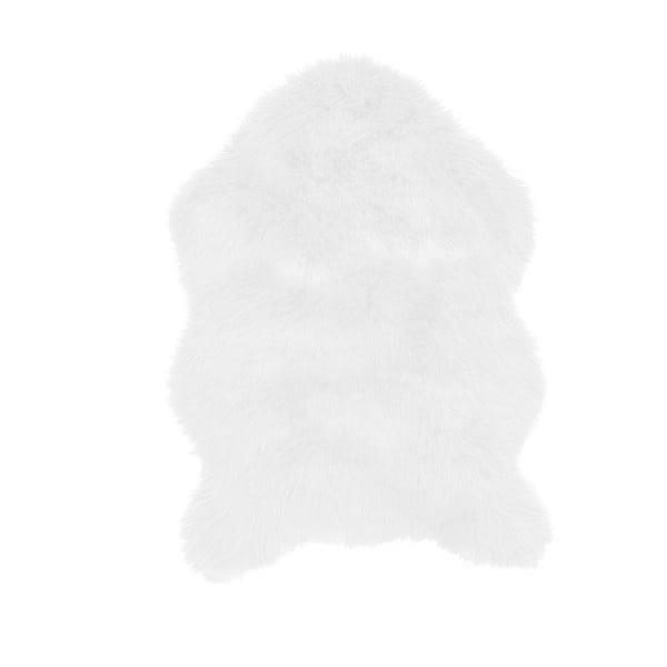 Biała sztuczna skóra Tiseco Home Studio Sheepskin, 60x90 cm