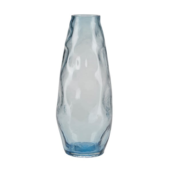 Jasnoniebieski szklany wazon Bahne & CO, wys. 28 cm