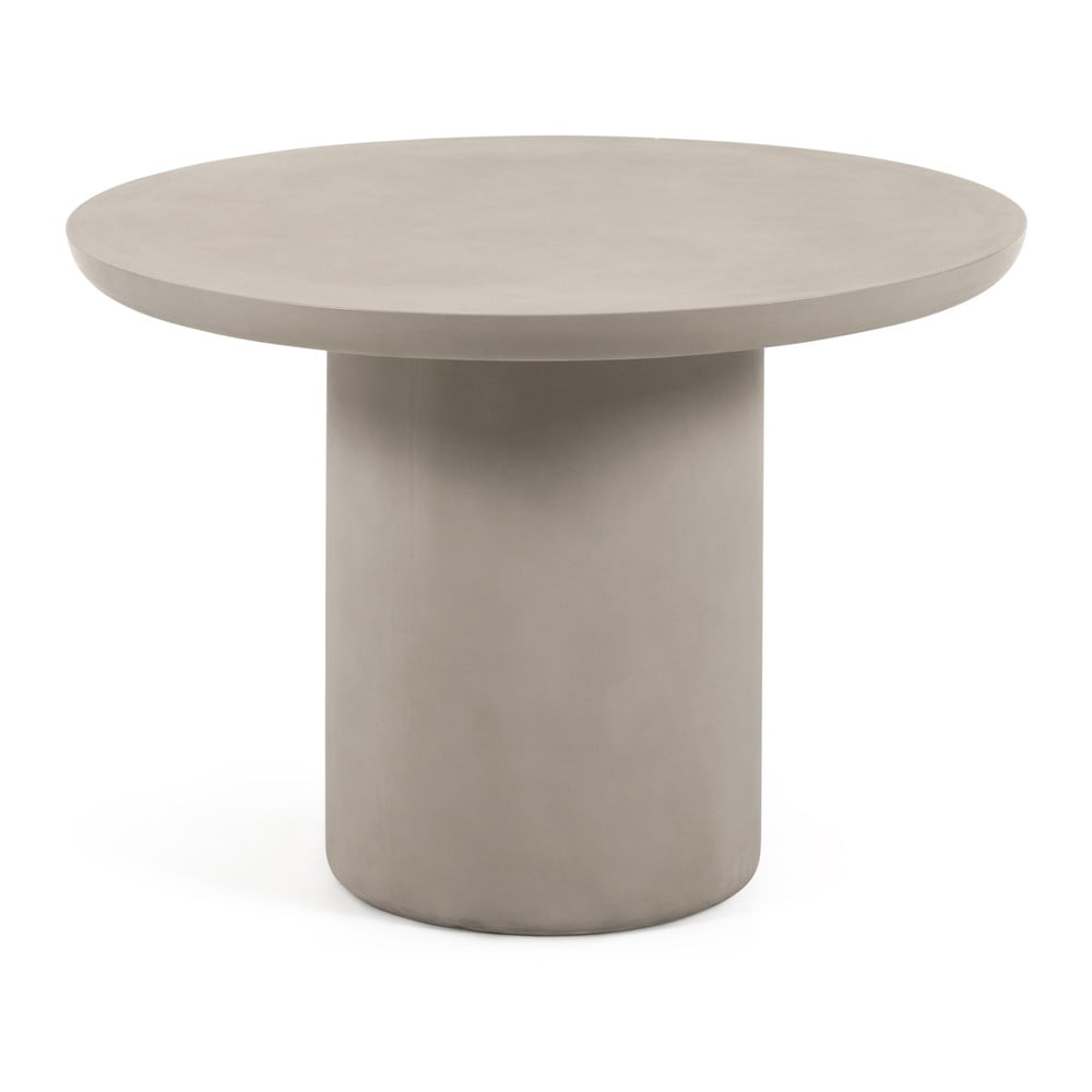 Stół ogrodowy betonowy ø 110 cm Taimi – Kave Home
