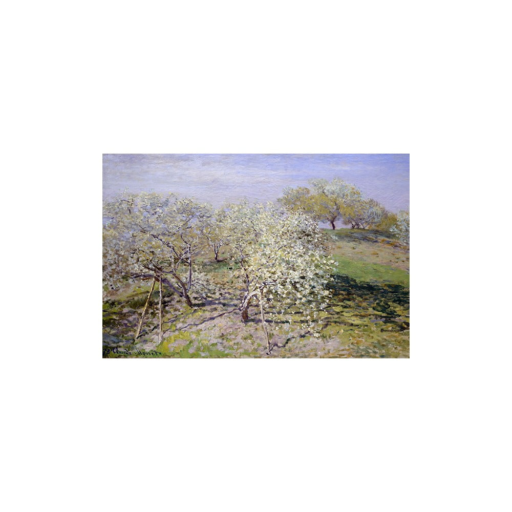 Reprodukcja obrazu Claude'a Moneta – Spring, 90x60 cm