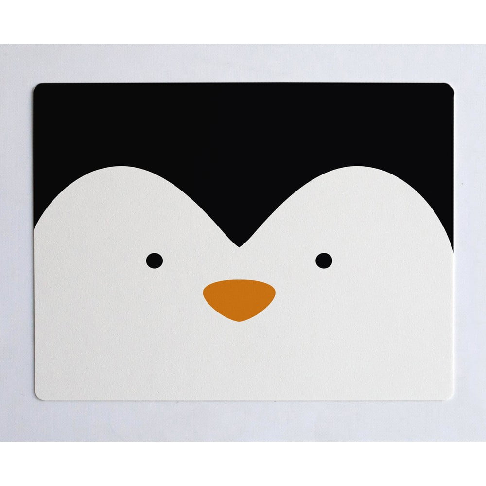 Podkładka na biurko Little Nice Things Penguin, 55x35 cm