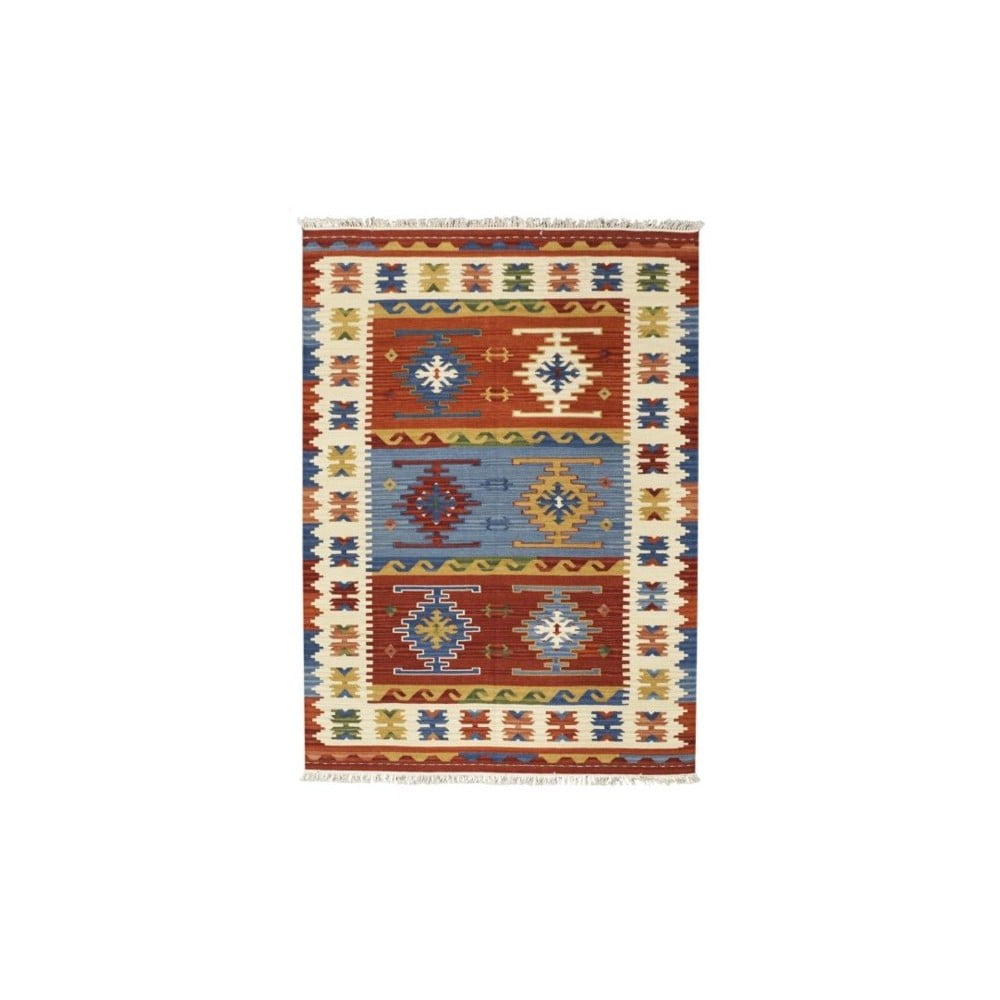 Dywan tkany ręcznie Kilim Ishtar, 185x125 cm