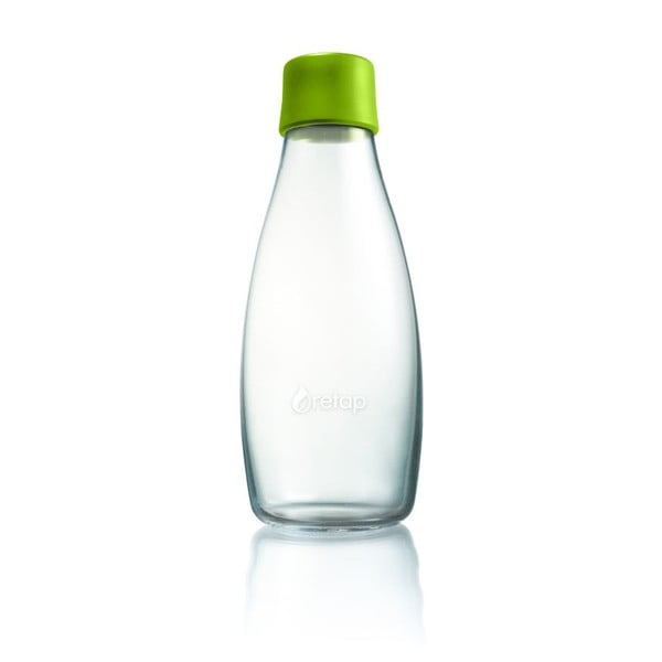 Zielona butelka ReTap ze szkła z dożywotnią gwarancją, 500 ml