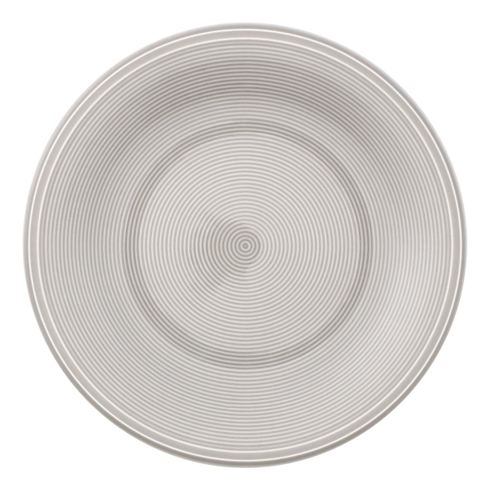 Biało-szary porcelanowy talerz deserowy Villeroy & Boch Like Color Loop, ø 21,5 cm