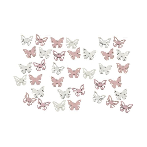 Zestaw 36 dekoracji wiszących w kształcie motyla Ego Dekor Fly