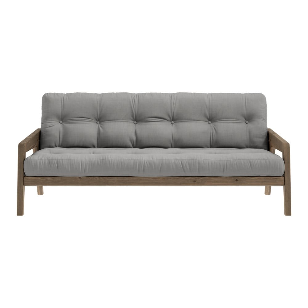 Фото - Диван Szara rozkładana sofa 204 cm Grab – Karup Design szary