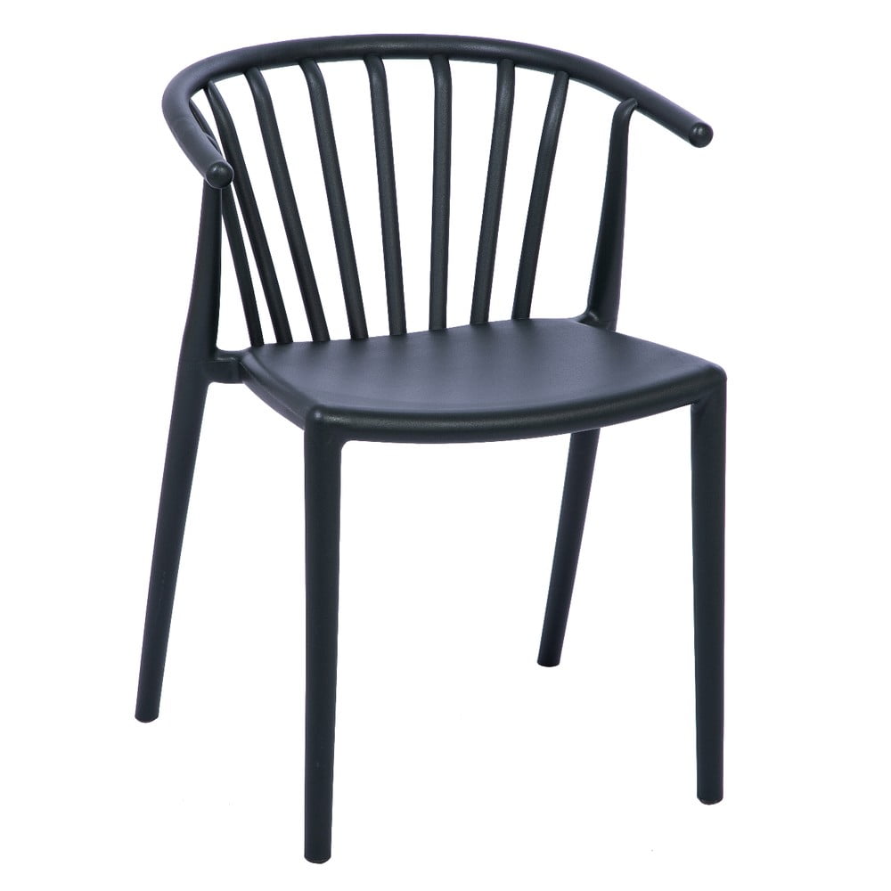 Czarne krzesło ogrodowe Debut Capri