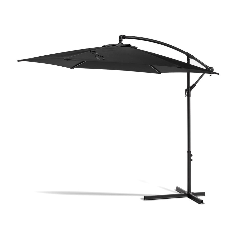 Фото - Пляжна парасоля Happy Japan Czarny parasol ogrodowy bez podstawy Bonami Essentials Happy Sun, ø 300 cm 