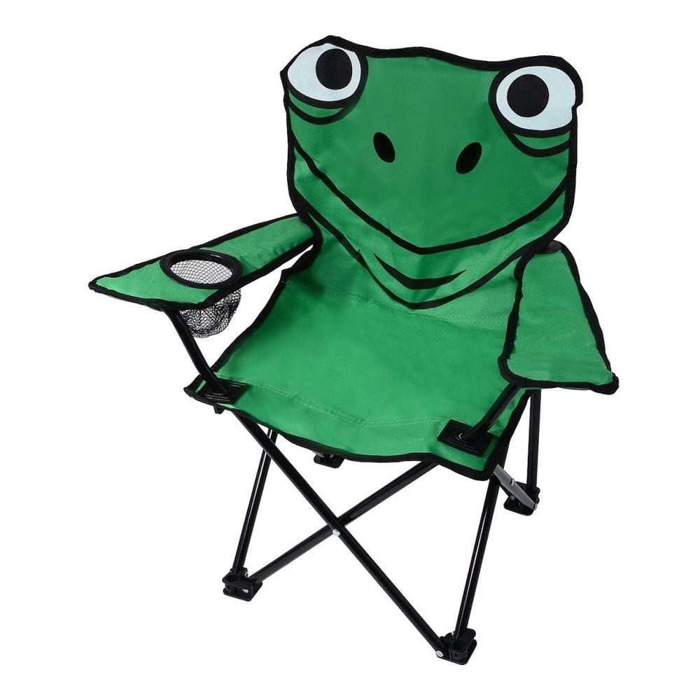 Zdjęcia - Meble ogrodowe Cattara Dziecięce składane krzesło campingowe Frog –  zielony 