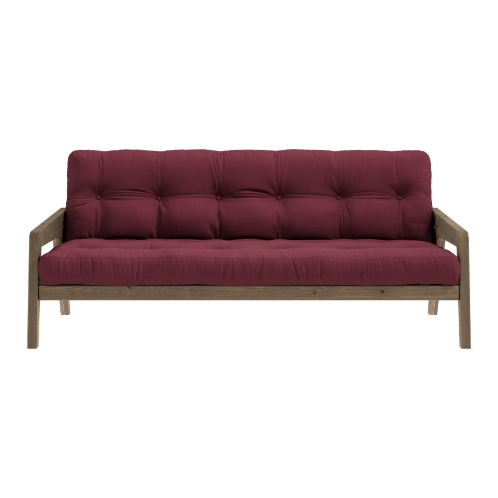 Фото - Диван Czerwona rozkładana sofa 204 cm Grab – Karup Design czerwony