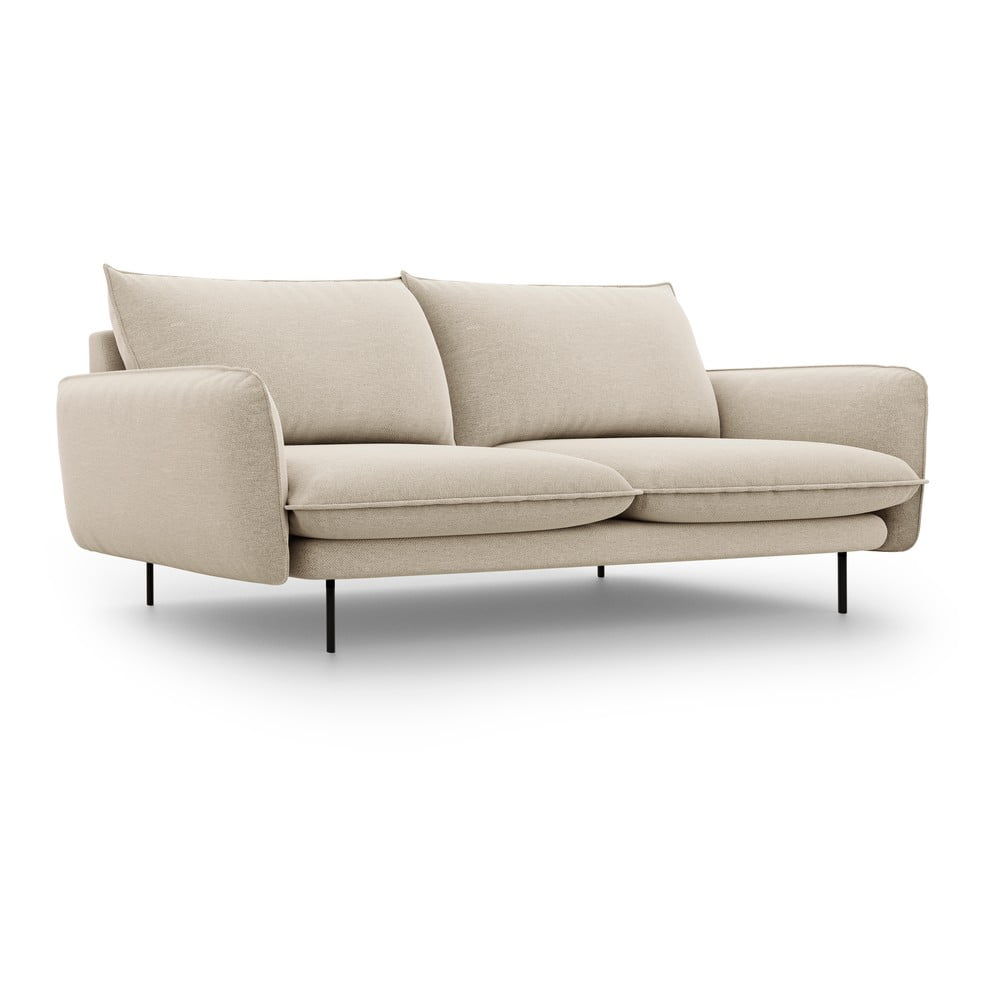 Beżowa sofa Cosmopolitan Design Vienna, 200 cm