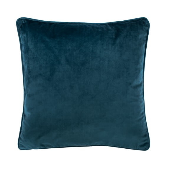Ciemnoniebieska poduszka Tiseco Home Studio Velvety, 45x45 cm