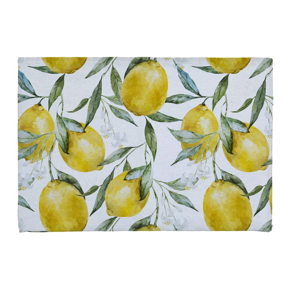 Dywanik łazienkowy Really Nice Things Lemons, 60x40 cm
