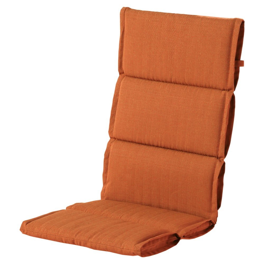 Czerwono-pomarańczowa poduszka na fotel ogrodowy Hartman Casual, 123x50 cm