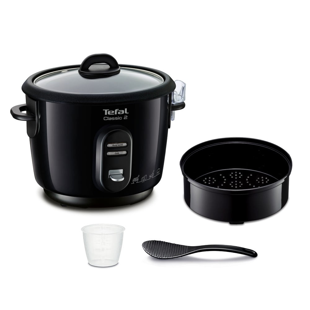 Czarne urządzenie do gotowania ryżu RK102811 – Tefal