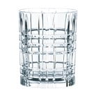 Zestaw 4 szklanek do whisky ze szkła kryształowego Nachtmann Square Whiskey Set, 345 ml