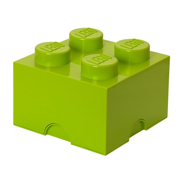 Limonkowy pojemnik kwadratowy LEGO®