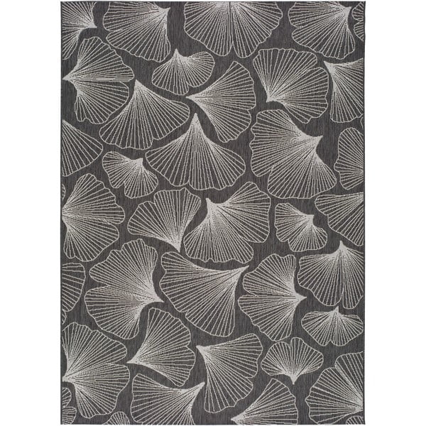 Ciemnoszary dywan zewnętrzny Universal Tokio, 135x190 cm
