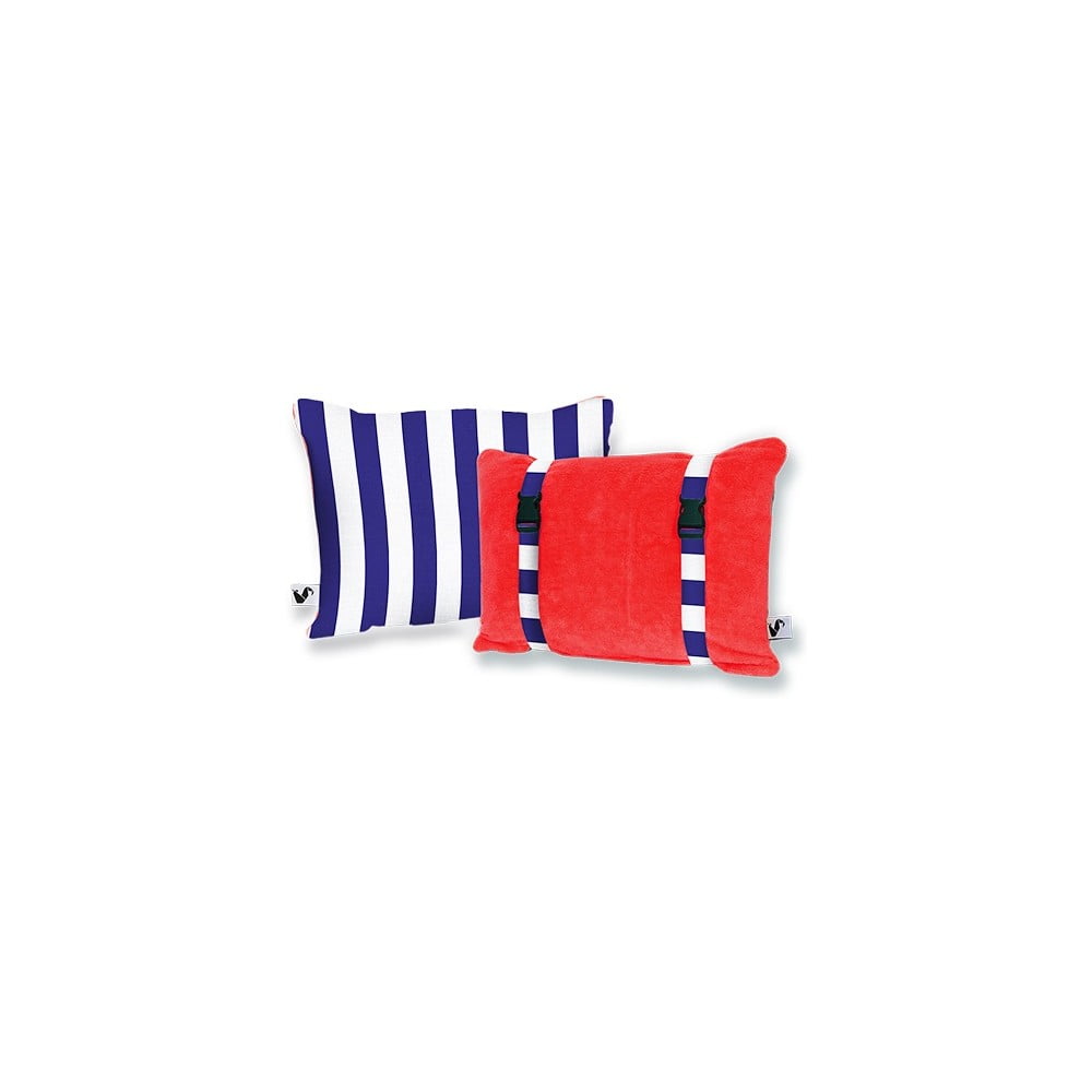 Plażowa poduszka Origama Tomato Stripes