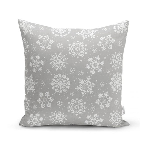 Świąteczna poszewka na poduszkę Minimalist Cushion Covers Snowflakes, 42x42 cm