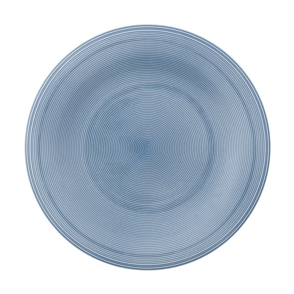 Niebieski porcelanowy talerz deserowy Villeroy & Boch Like Color Loop, ø 21,5 cm